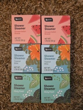 Shower Steamer 6 Pack